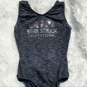 GO for the gold star struck inventional gymnastics leotard adult small